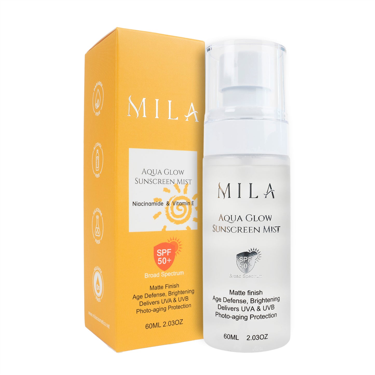 Aqua Glow Sunscreen Mist